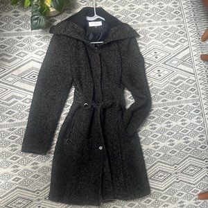 EUC Calvin Klein Wool Trench
